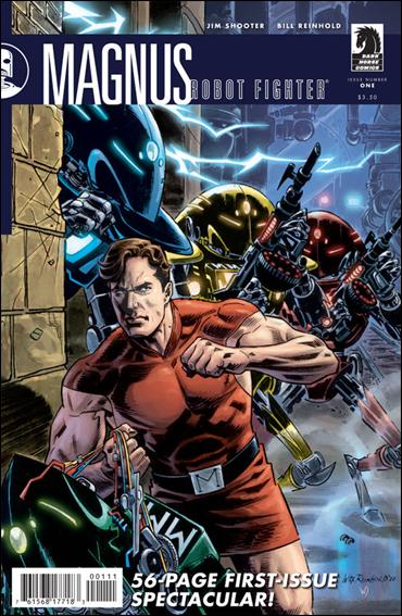 Magnus, Robot Fighter (2010) issue 1-B Bill Reinhold 1:5 Cover