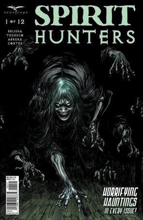 Spirit Hunters issue 1-B Harvey Tolibao Cover