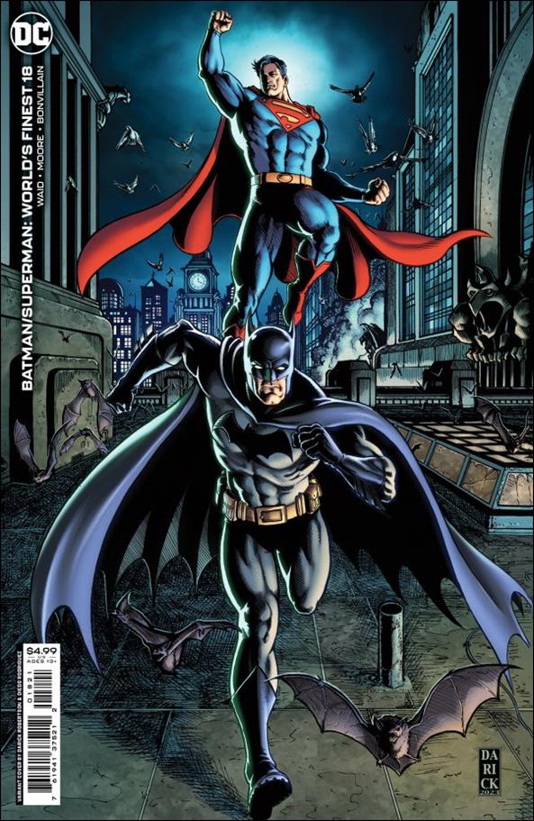 Batman/Superman: World's Finest issue 18-B Darick Robertson & Diego Rodriguez Cardstock Cover