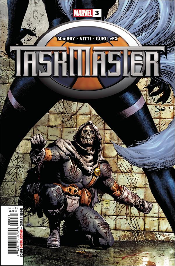 Taskmaster (2021) issue 3 Valerio Giangiordano Cover