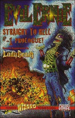 Evil Ernie: Straight to Hell issue -1-B Premium Gold Edition Stamp Cover