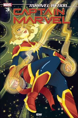 Marvel Action: Captain Marvel (2021) issue 3-B Nicole Goux 1:10 Cover