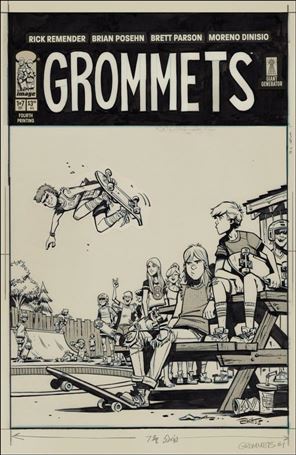 Grommets issue 1-G Brett Parson Cover (Fourth Printing)