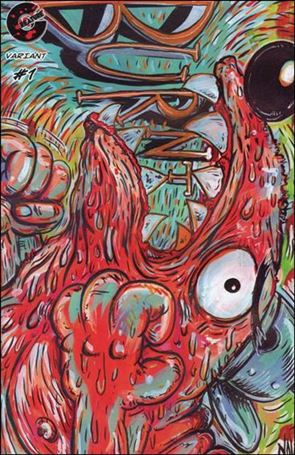 Burnt Comix issue 1-B Juan Navarro Cover