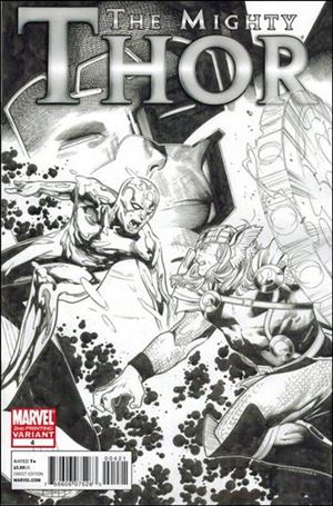 Mighty Thor (2011) issue 4-B Olivier Coipel Sketch Cover (2nd Printing)