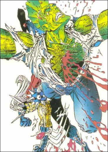 Savage Dragon (Base Set) card 76 Sliced