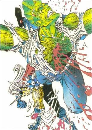 Savage Dragon (Base Set) card 76 Sliced