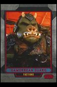 Star Wars Galactic Files (Red Foil Parallel Base Set) card 344 Gamorrean Guard - Factions