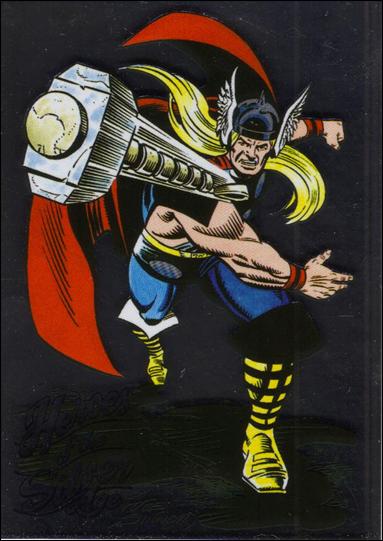 Marvel: The Silver Age (Heroes of the Silver Age Subset) card 5S Thor