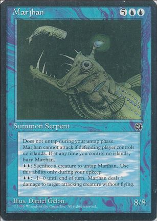 Magic the Gathering: Homelands (Base Set) card 31 Marjhan