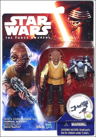 Star Wars: The Force Awakens 3 3/4" Basic Action Figures figure 34 Admiral Ackbar