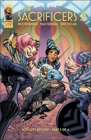 Sacrificers issue 14 Max Fiumara Cover