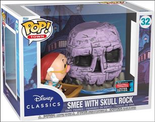 POP! Town figure 32-B Smee with Skull Rock Fall Con Exclusive