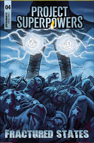 Project Superpowers: Fractured States issue 4-B Scott Kolins Cover