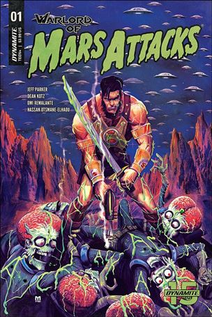 Warlord of Mars Attacks issue 1-B Marco D'Alfonso Cover