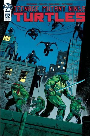 Teenage Mutant Ninja Turtles (2011) issue 92-C Michael Walsh 1:10 Cover