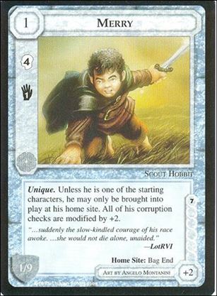 Middle-Earth: The Wizards (Base Set) card 282 Merry
