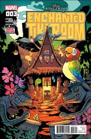 Enchanted Tiki Room issue 3 Brian Kesinger Cover