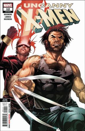 Uncanny X-Men (2019) issue 12-C Salvador Larroca White Cover (Second Printing)