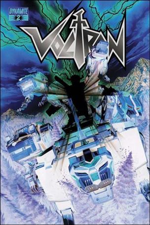 Voltron (2011) issue 2-E Alex Ross 1:25 Negative Cover