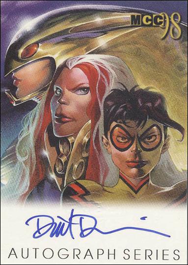 Marvel Creators Collection '98 (Autograph Subset) card nn 3 Dave DeVries