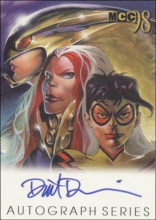Marvel Creators Collection '98 (Autograph Subset) card nn 3 Dave DeVries