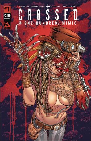 Crossed Plus One Hundred: Mimic issue 1-C Christian Zanier Ms. Mayhem  Cover