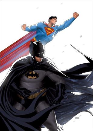 Batman/Superman: World's Finest issue 8-B Taurin Clarke Cardstock Cover