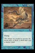 Magic the Gathering: Tempest (Base Set) card 63 Fighting Drake