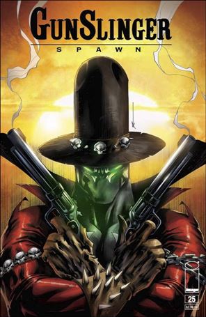 Gunslinger Spawn issue 25-B Kevin Keane Cover