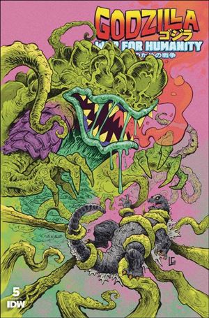Godzilla: War for Humanity issue 5-C Leonardo Gonzalez 1:10 Cover