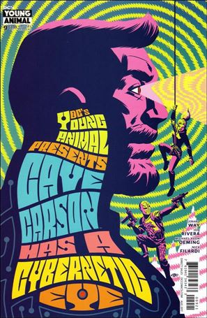 Cave Carson Has a Cybernetic Eye issue 9-B Michael Cho Cover