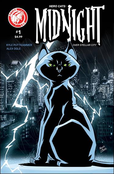 Hero Cats: Midnight Over Stellar City (2015) issue 1-B Marcus Williams Cover
