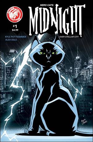 Hero Cats: Midnight Over Stellar City (2015) issue 1-B Marcus Williams Cover