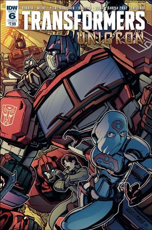 Transformers: Unicron issue 6-B James Raiz Cover
