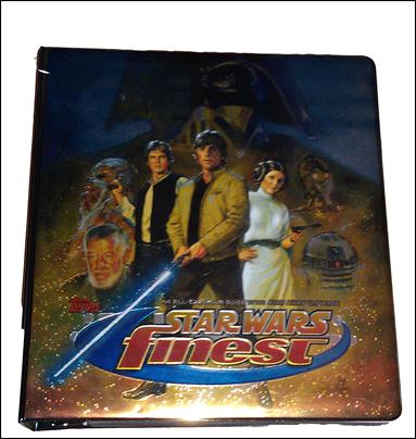 Star Wars Finest card 3 Binder