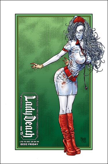 Lady Death (2010) issue 15-F Emerald City Comicon Friday Cover 1/350