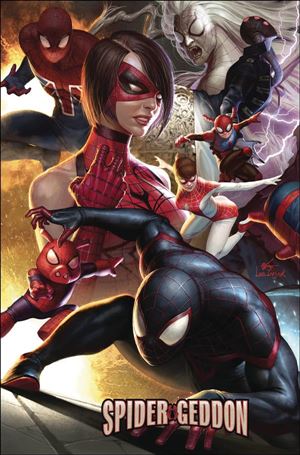 Spider-Geddon issue 0-B InHyuk Lee Connecting Cover
