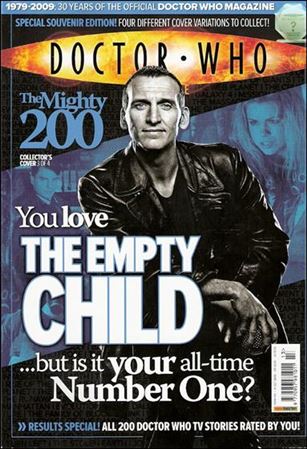 Doctor Who Magazine issue 413-C Christopher Eccleston Cover
