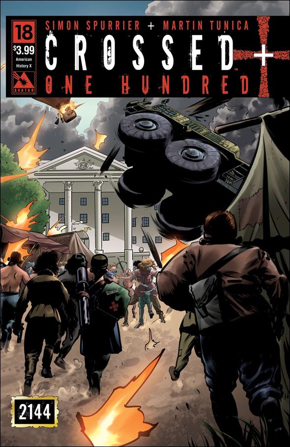Crossed Plus One Hundred issue 18-B American History X Wraparound Cover