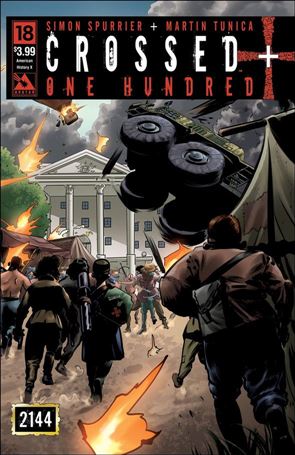 Crossed Plus One Hundred issue 18-B American History X Wraparound Cover
