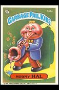 Garbage Pail Kids: Series 04 (Base Set) card 144a Horny Hal