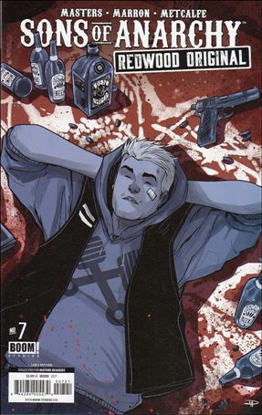Sons of Anarchy Redwood Original issue 7-B Denis Medri Subscription Cover
