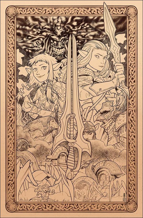 Jim Henson's The Dark Crystal: Age of Resistance issue 4-D Jen Bartel 1:20 Cover