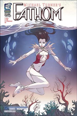 Michael Turner's Fathom (2018) issue 3-B Romina Moranelli Cover