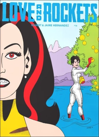 Love and Rockets (2016) issue 16-B Jaime Hernandez Cover