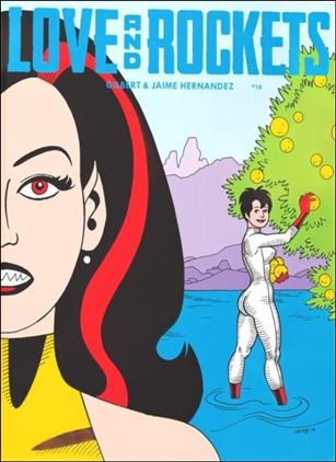 Love and Rockets (2016) issue 16-B Jaime Hernandez Cover