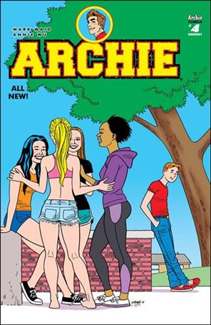 Archie (2015) issue 4-D Jaime Hernandez Cover