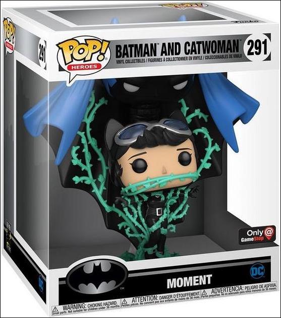 POP! Heroes figure '291' Batman and Catwoman GameStop Exclusive