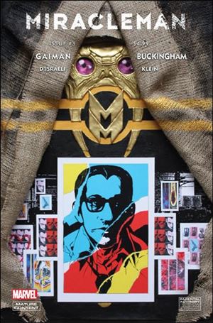 Miracleman by Gaiman & Buckingham issue 3 Polybagged Mark Buckingham Cover